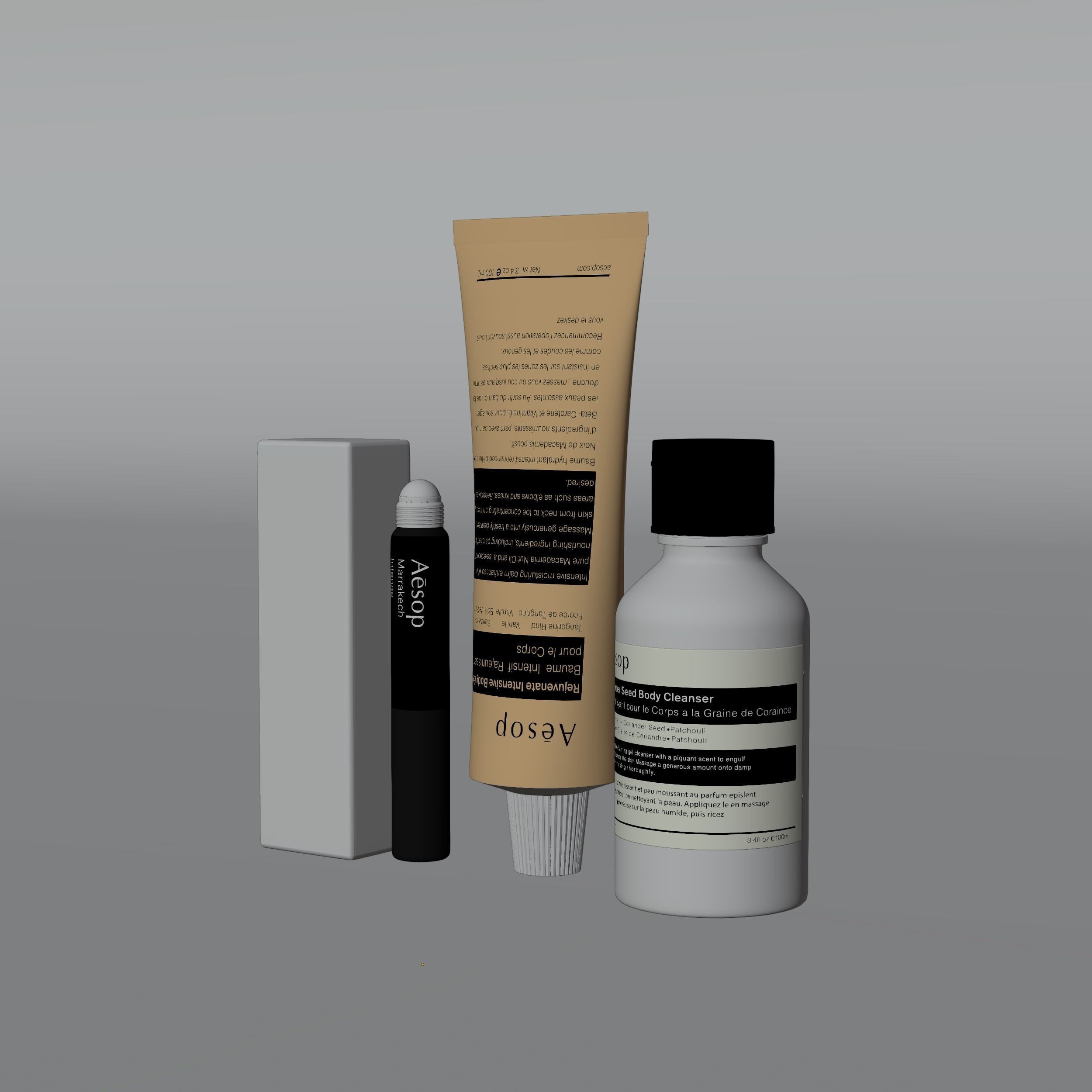 Aesop Bundle Marrakech Intense Ensemble Hybris Large Low-poly 3D model_2