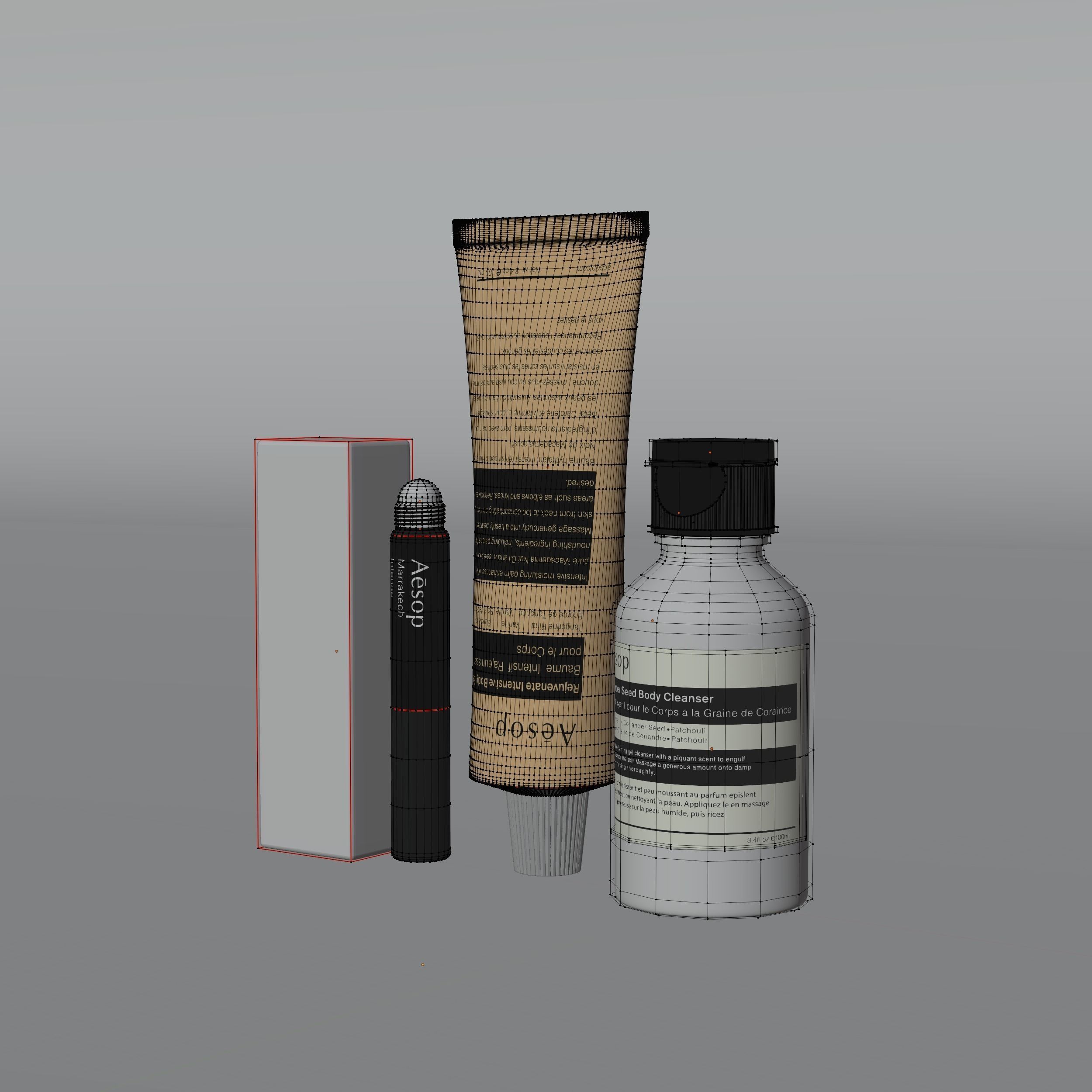 Aesop Bundle Marrakech Intense Ensemble Hybris Large Low-poly 3D model_3