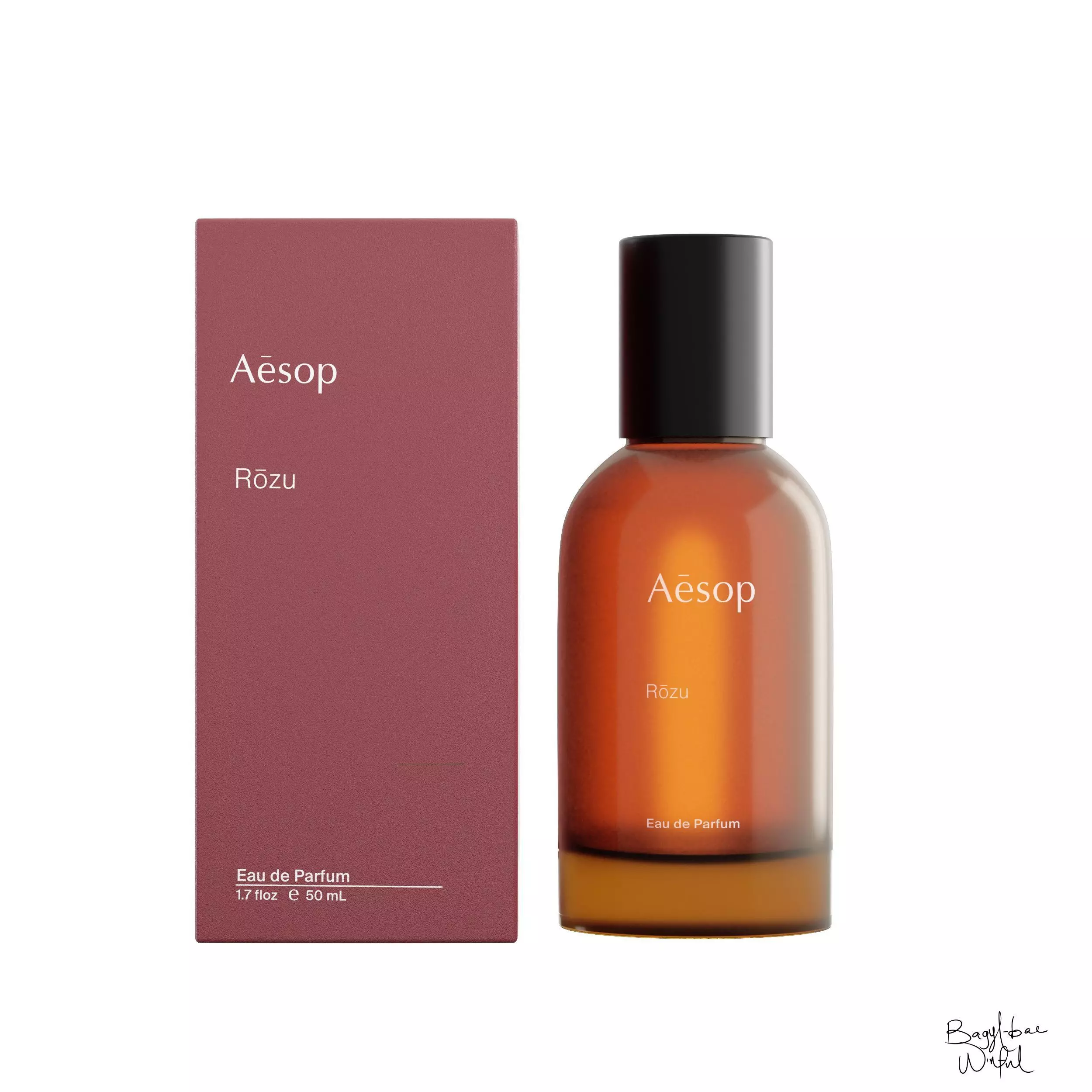 Aesop Ro-Zu Eau de Parfum 50 ml Low-poly 3D model_0