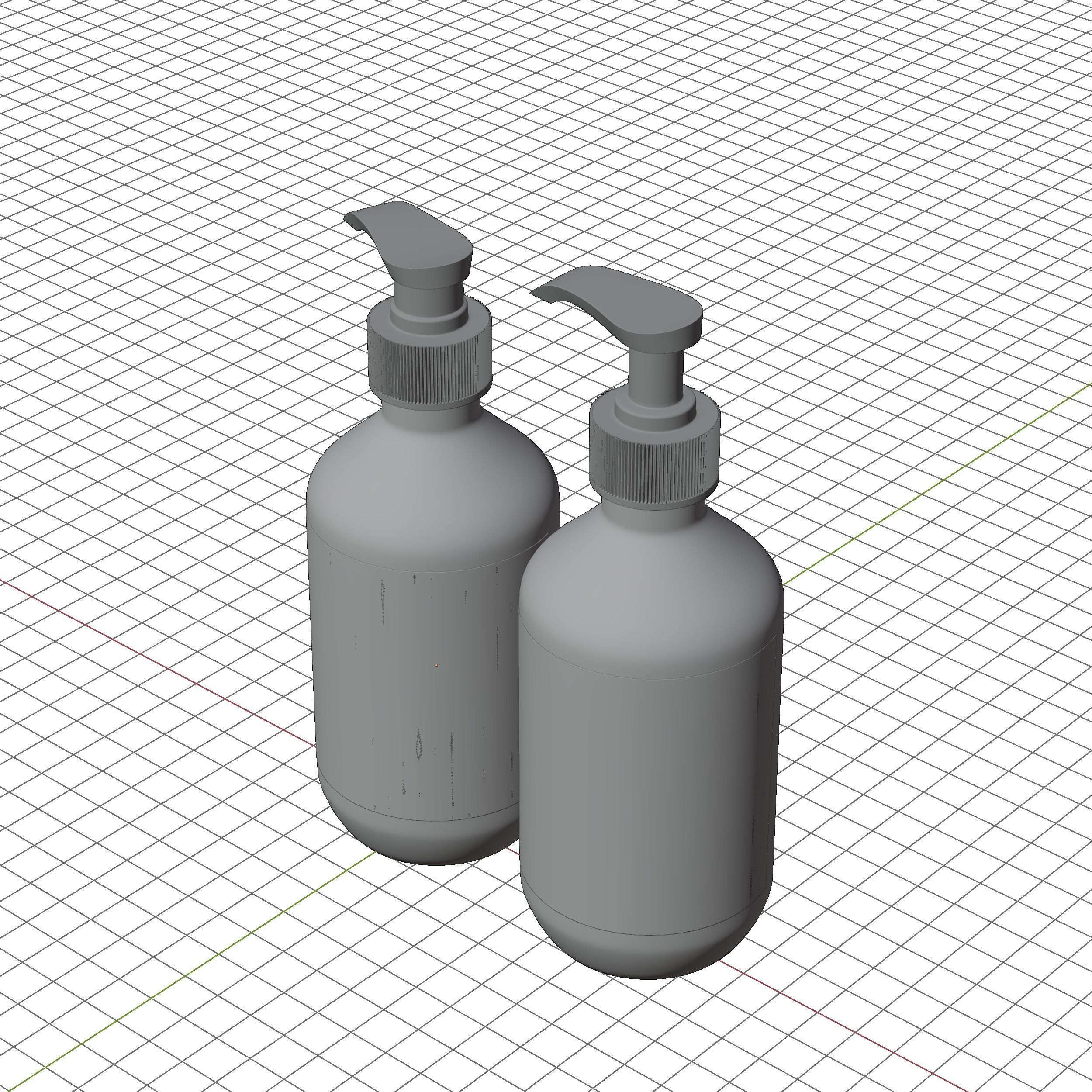 Aesop Reverence Duet Low-poly 3D model_3