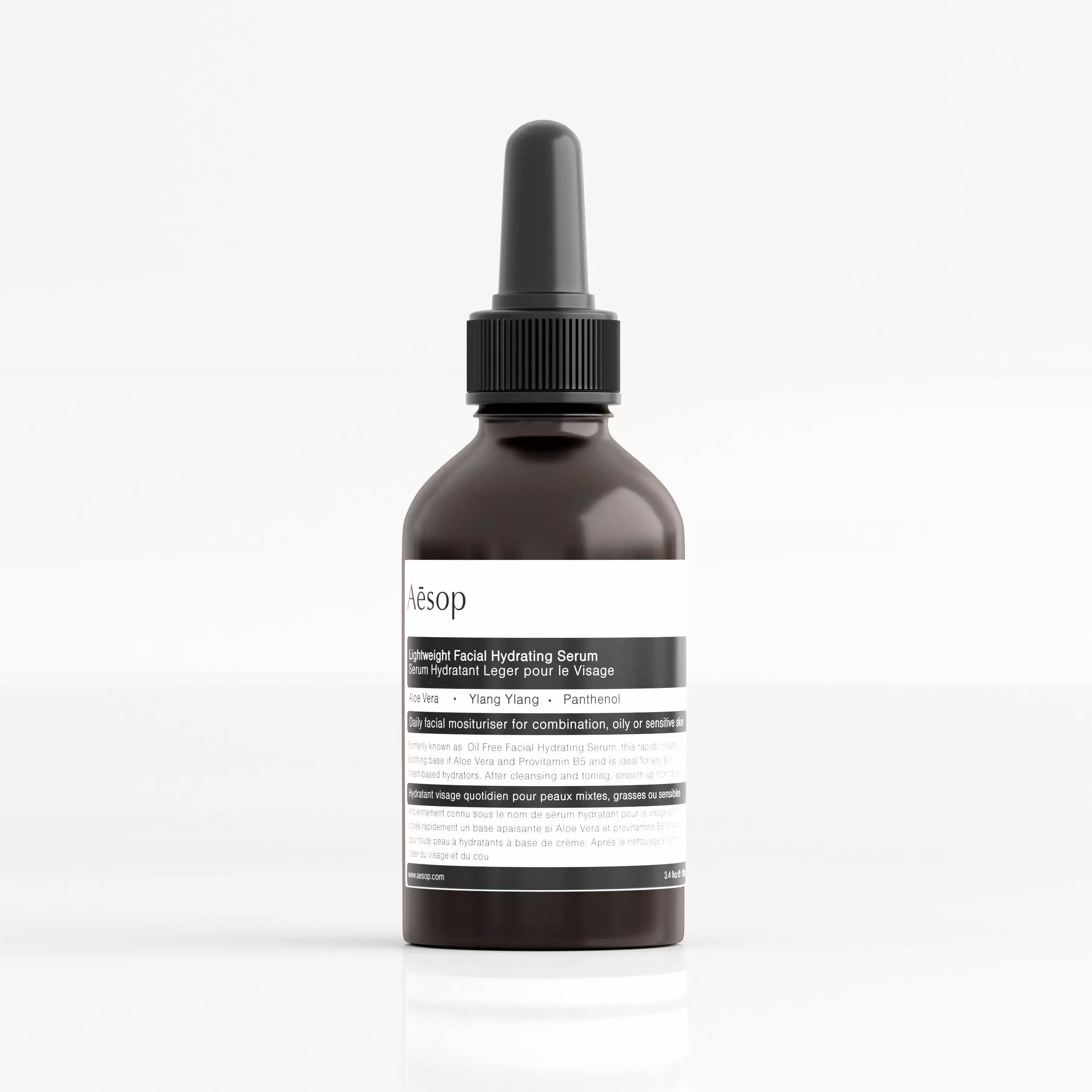 Aesop Lightweight Facial Hydrating Serum 100mL Low-poly 3D model
