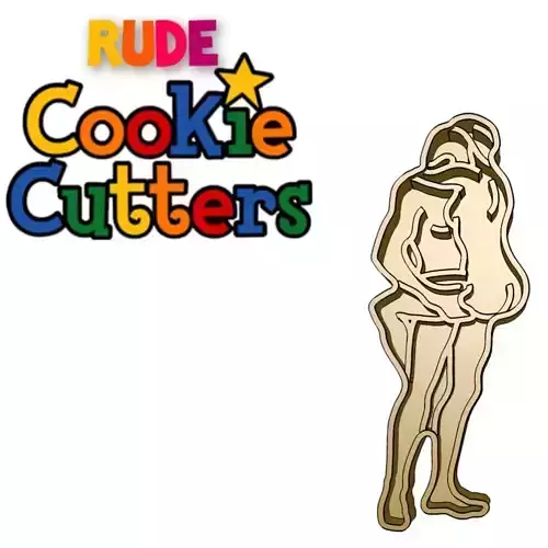 Amazing Rude Word Cookie Cutter Stamp Cake Decoration 
