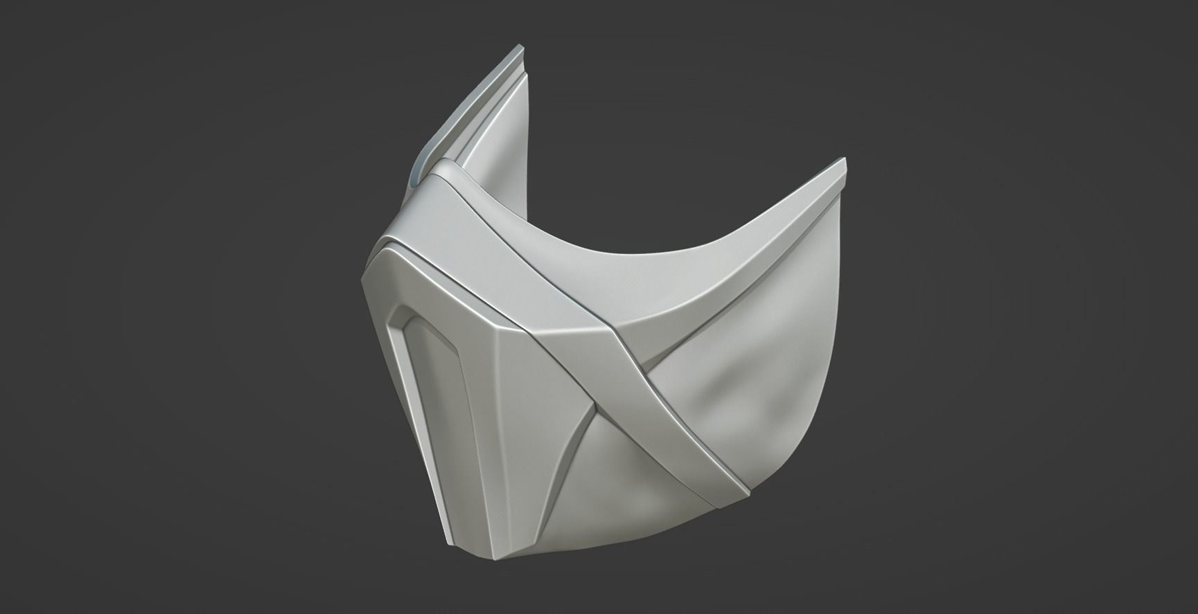 MK 11 Skarlet mask from Mortal Kombat 3D print model_9