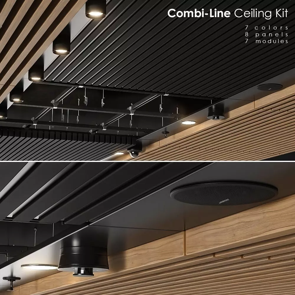 Combi-Line Ceiling Kit 3D model_0