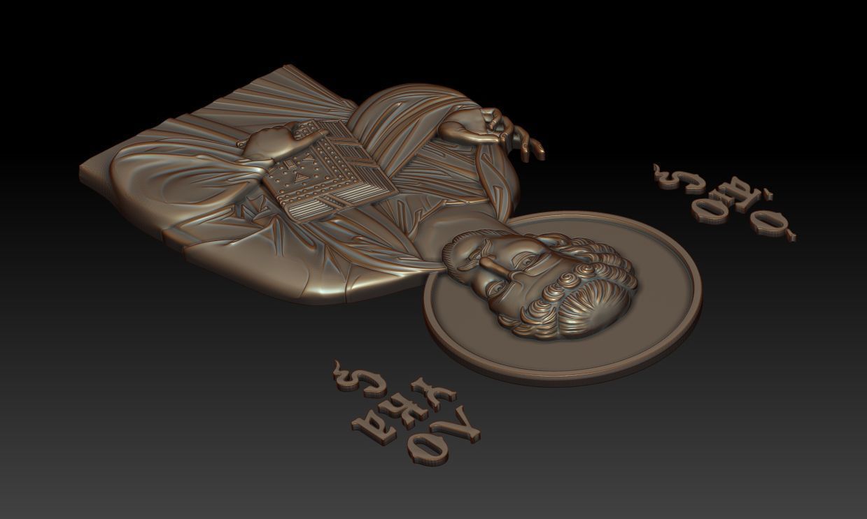 Luke the Evangelist 3D model_5