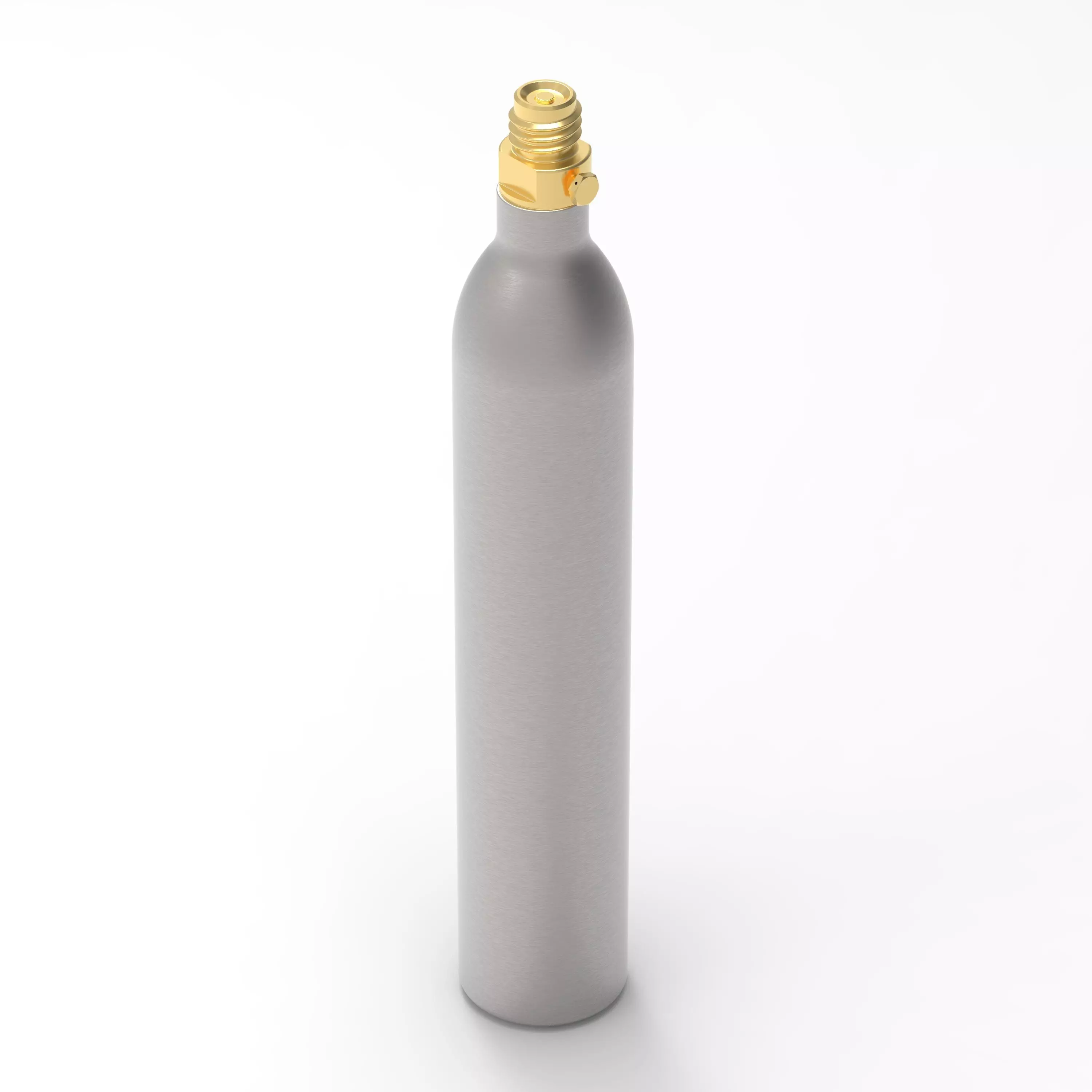 Bottle Co2 Gas Free 3D print model_0