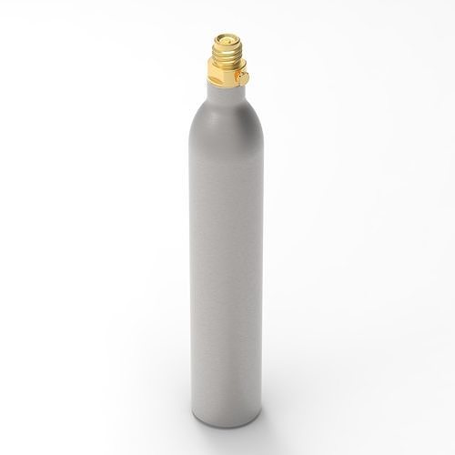 Bottle Co2 Gas 3D print model