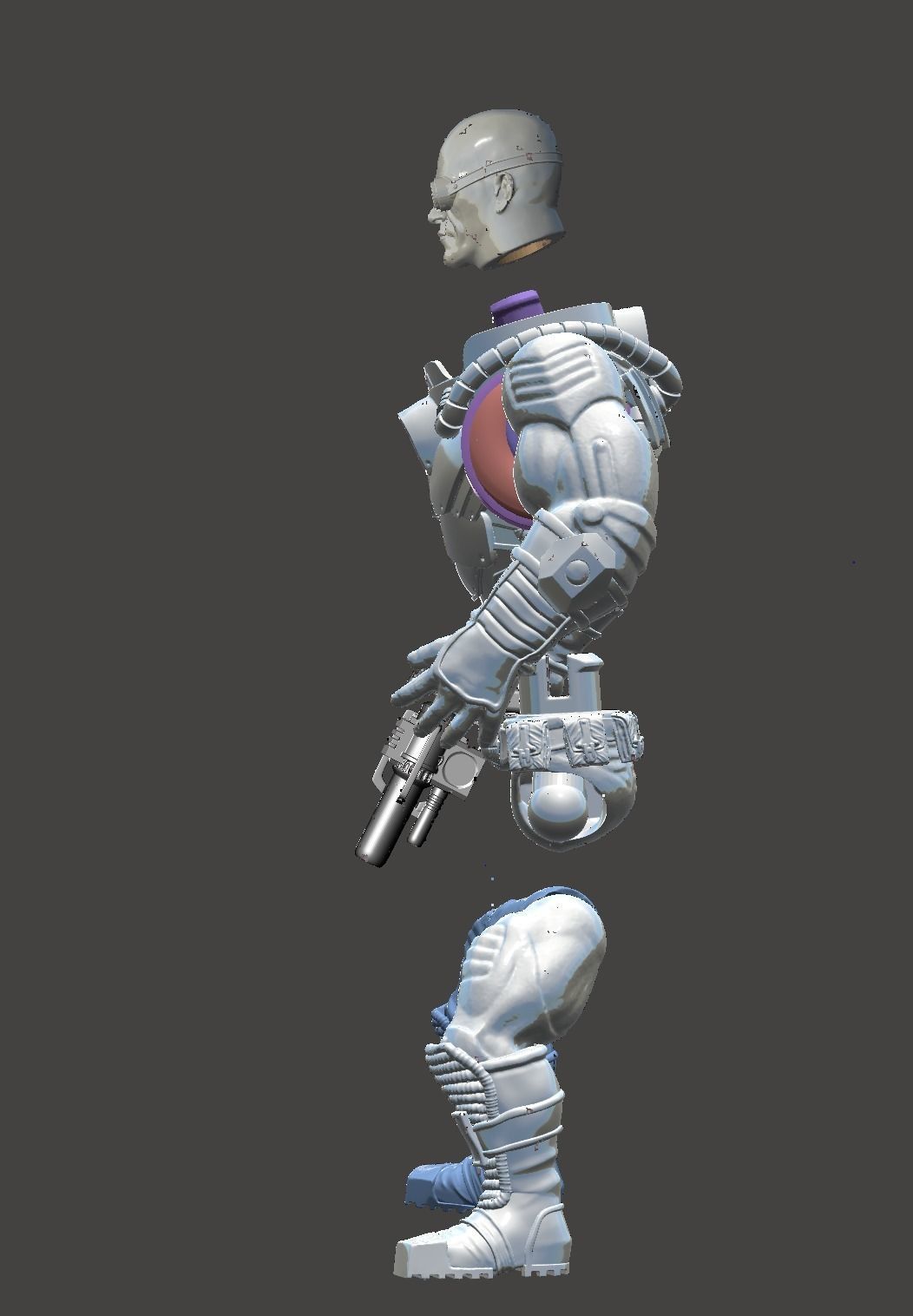 MR FREEZE MOTU 3D print model_3
