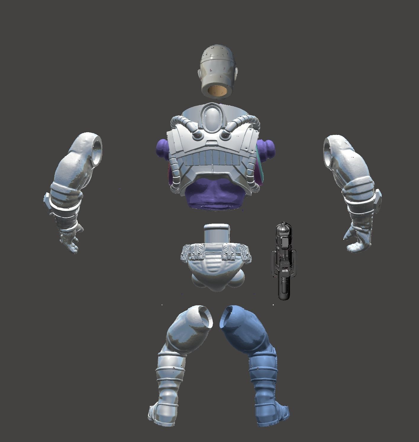 MR FREEZE MOTU 3D print model_4