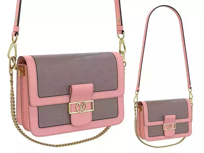 Louis Vuitton Dauphine Bag Pink