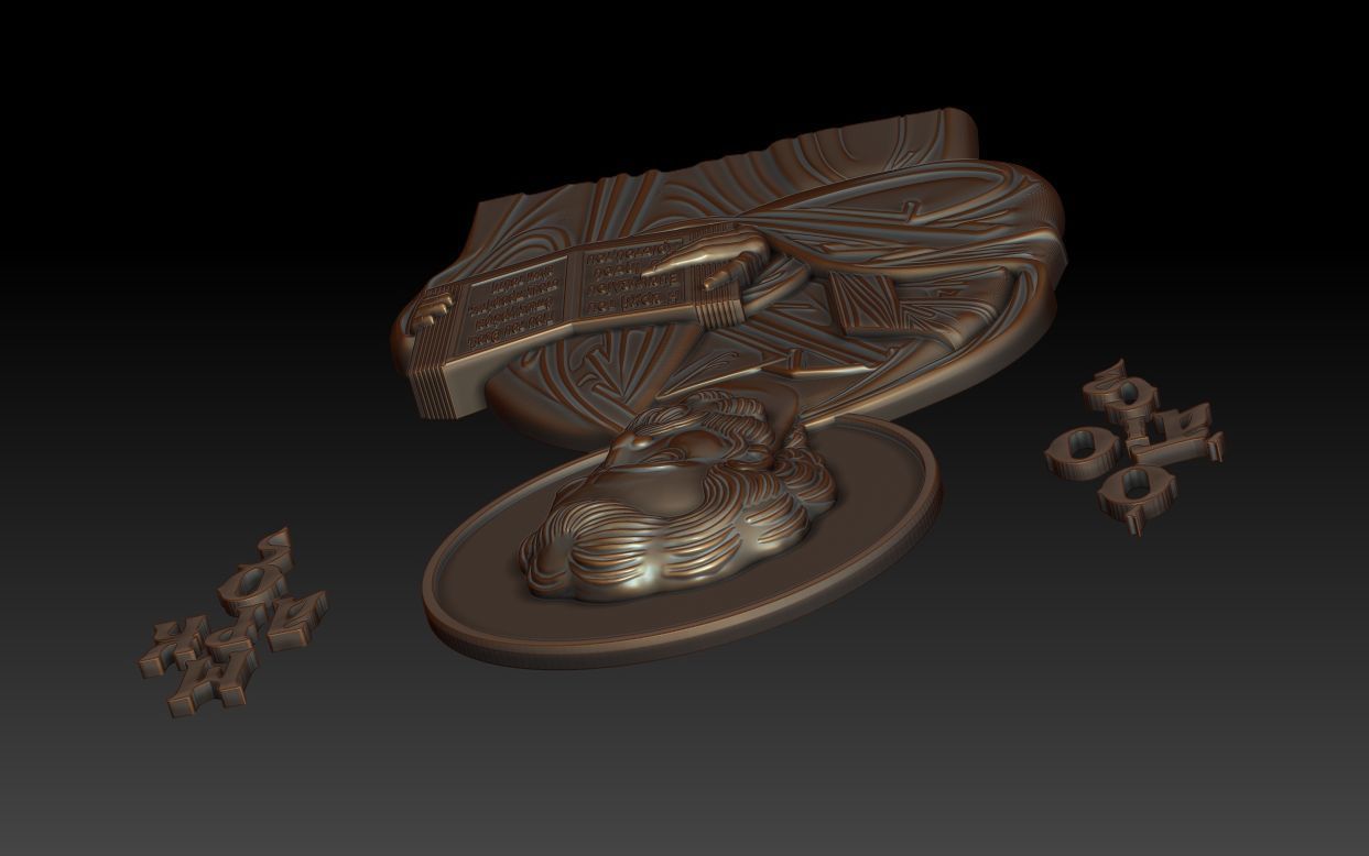 Mark the Evangelist 3D model_6