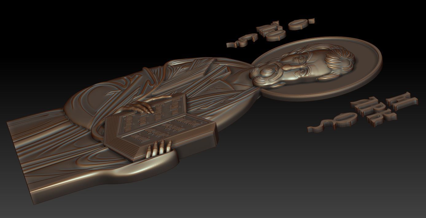 Mark the Evangelist 3D model_2