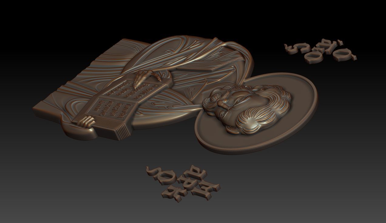 Mark the Evangelist 3D model_5
