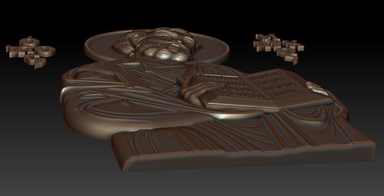 Mark the Evangelist 3D model_3