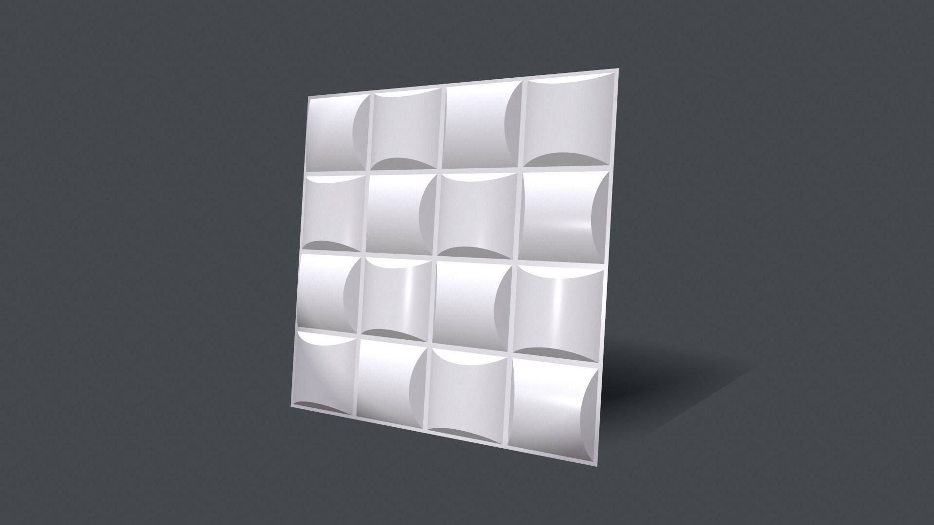 Wall Panel 3D model_7