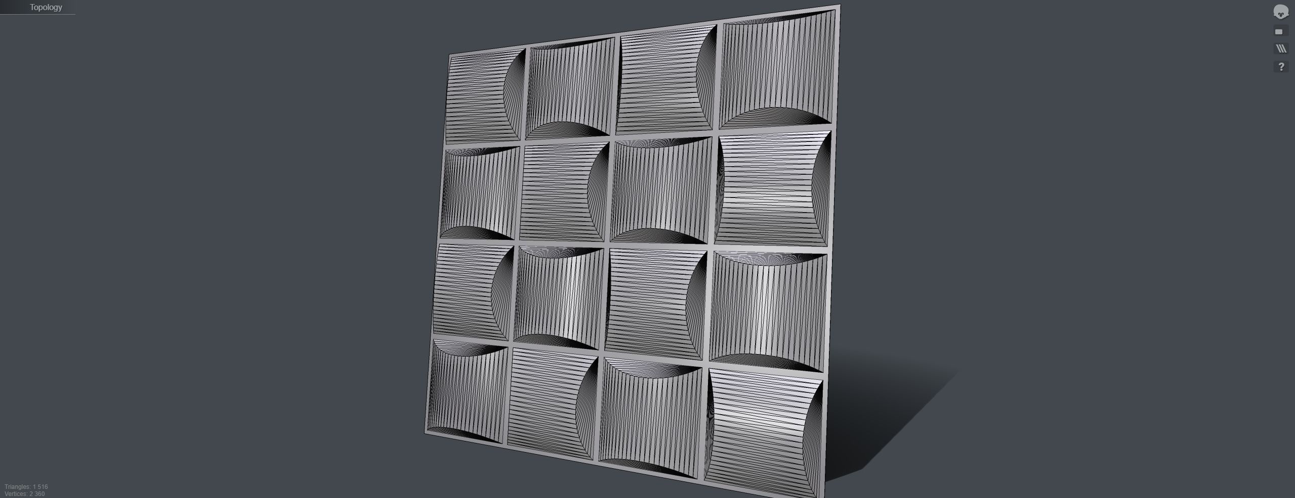 Wall Panel 3D model_13