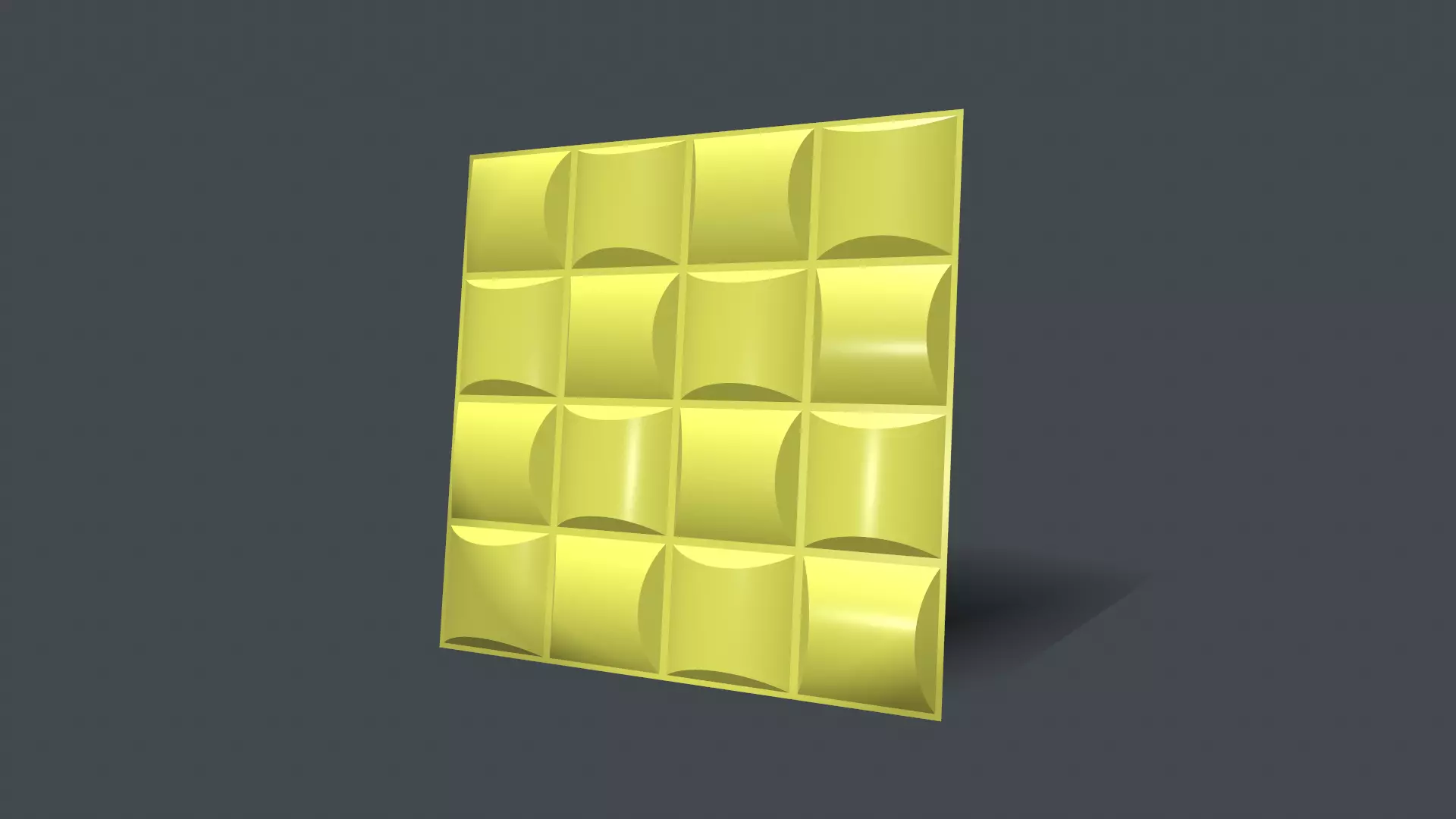 Wall Panel 3D model_0