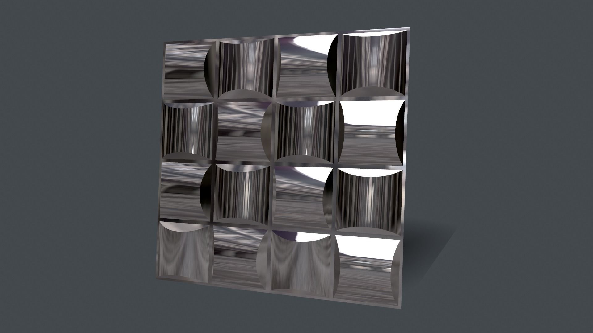 Wall Panel 3D model_3