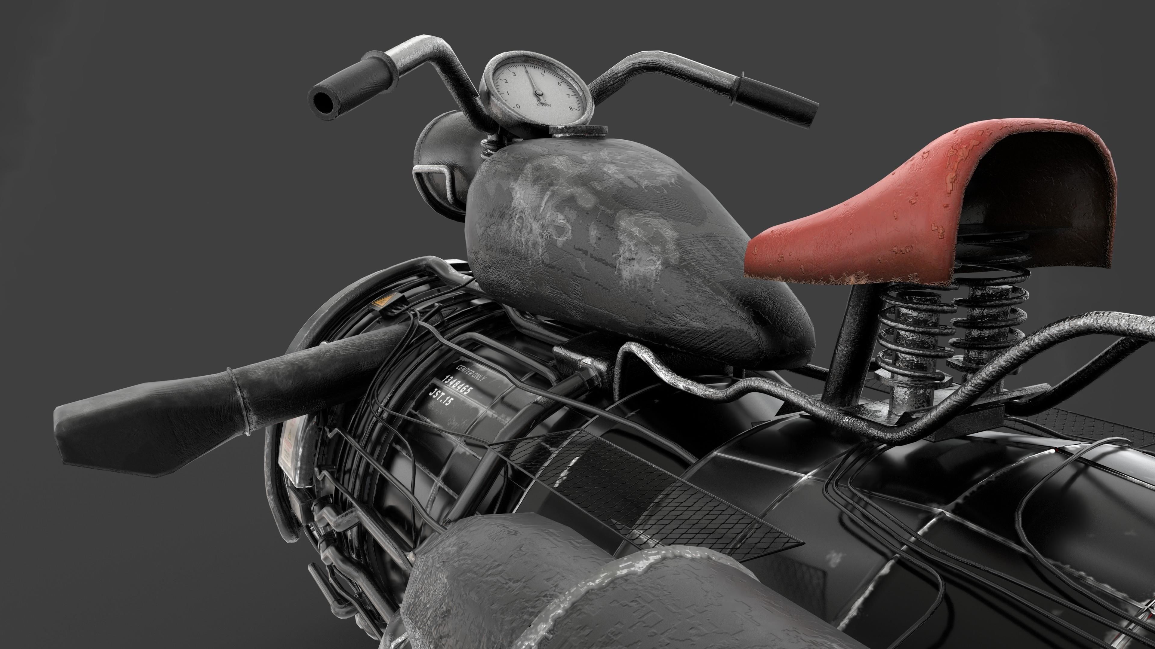 Jetbike -001 3D model_7