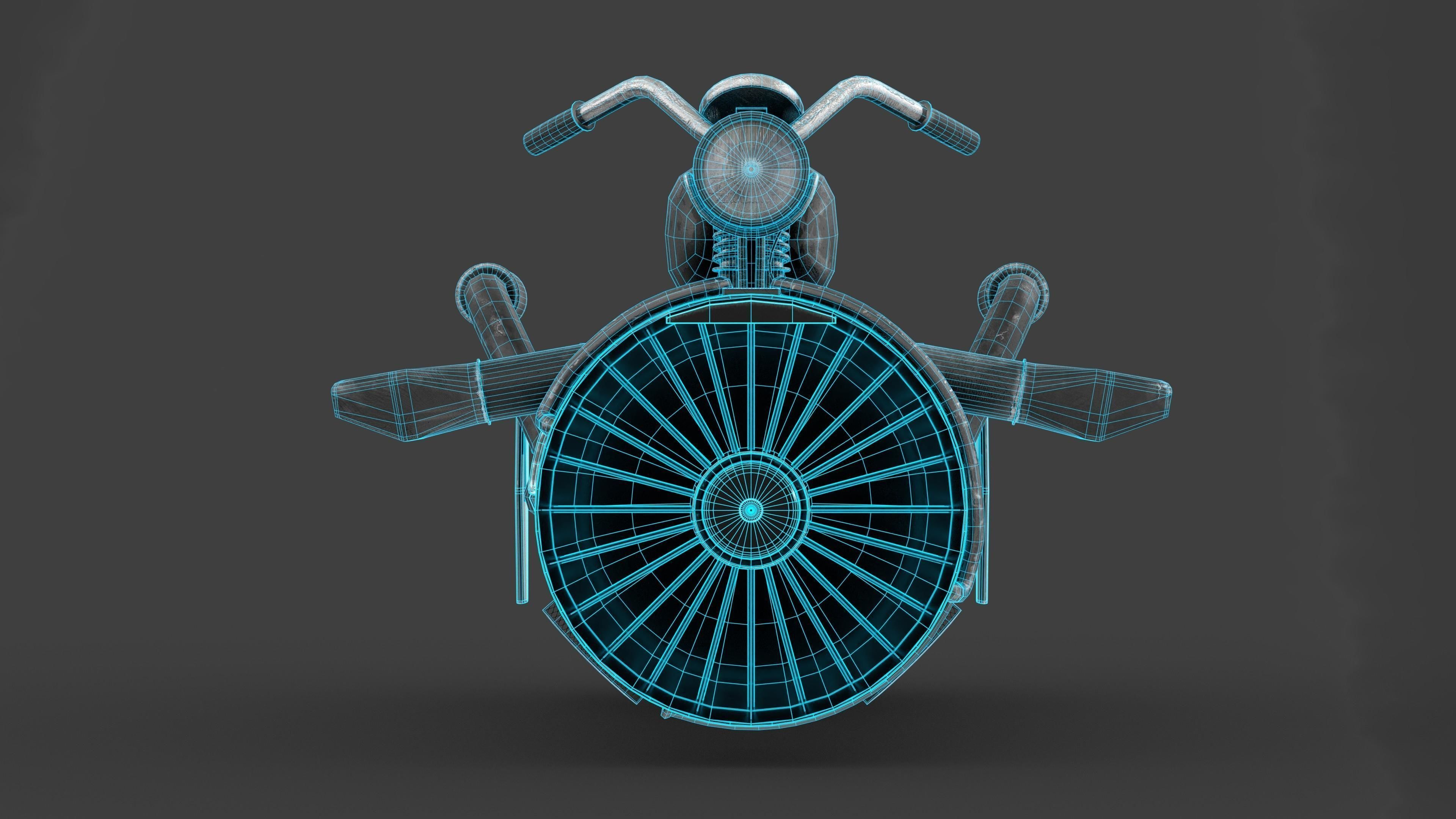 Jetbike -001 3D model_13