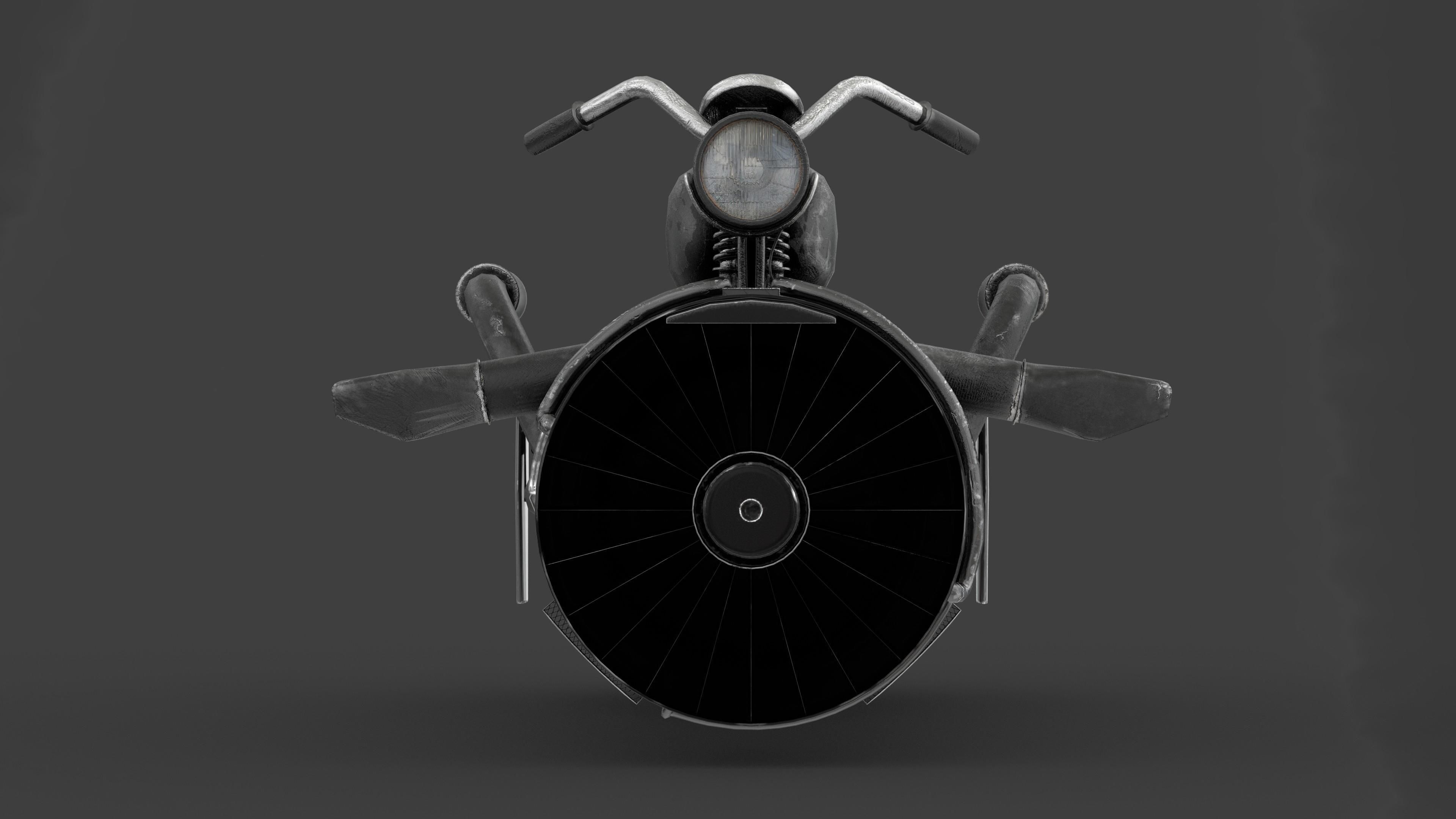 Jetbike -001 3D model_8