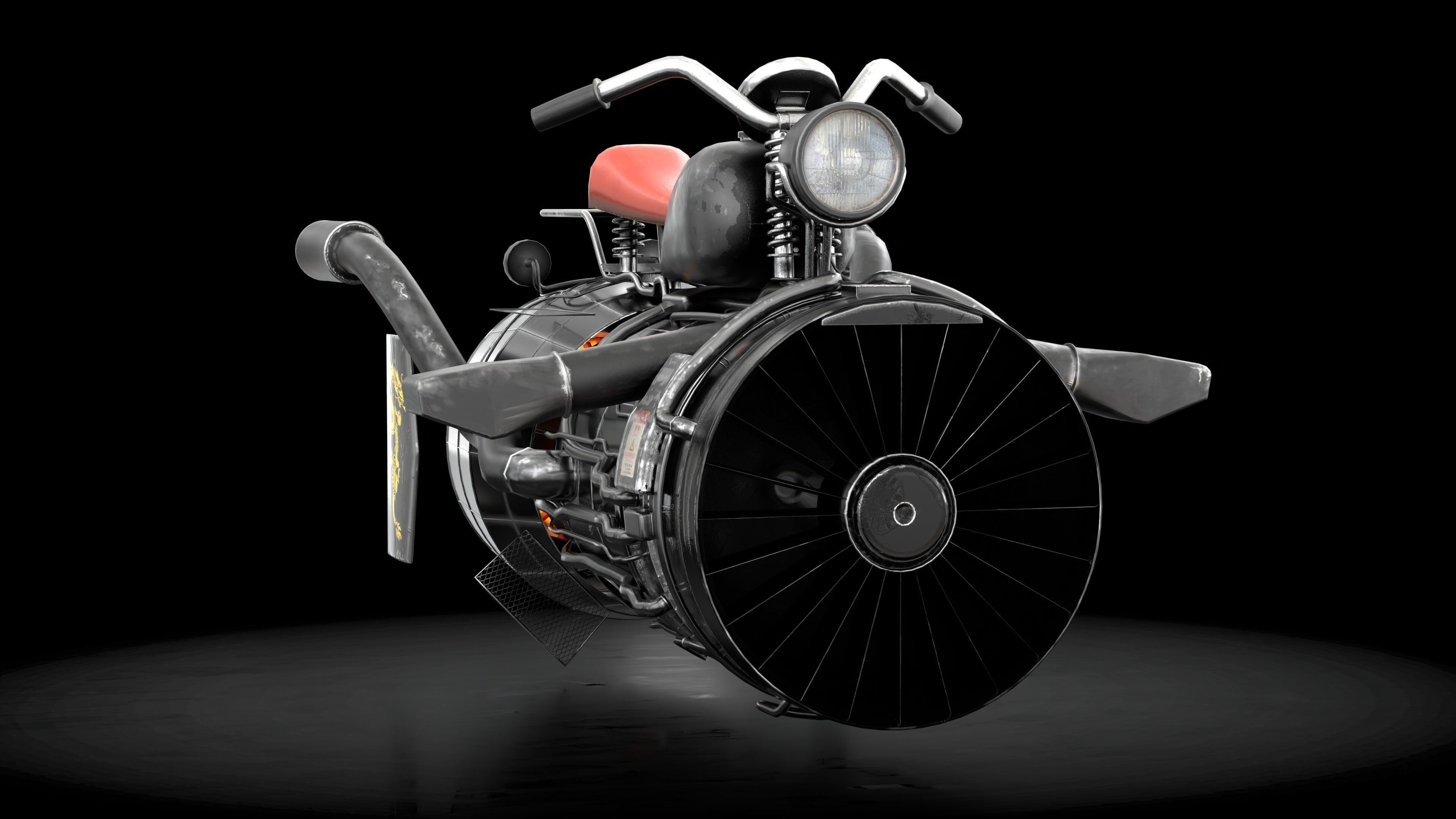 Jetbike -001 3D model_1