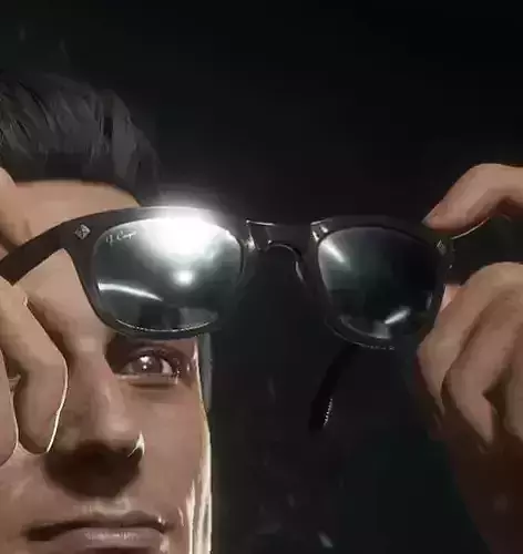 Johnny Cage Mk 11 Sunglasses - Version 1 - 3D print model