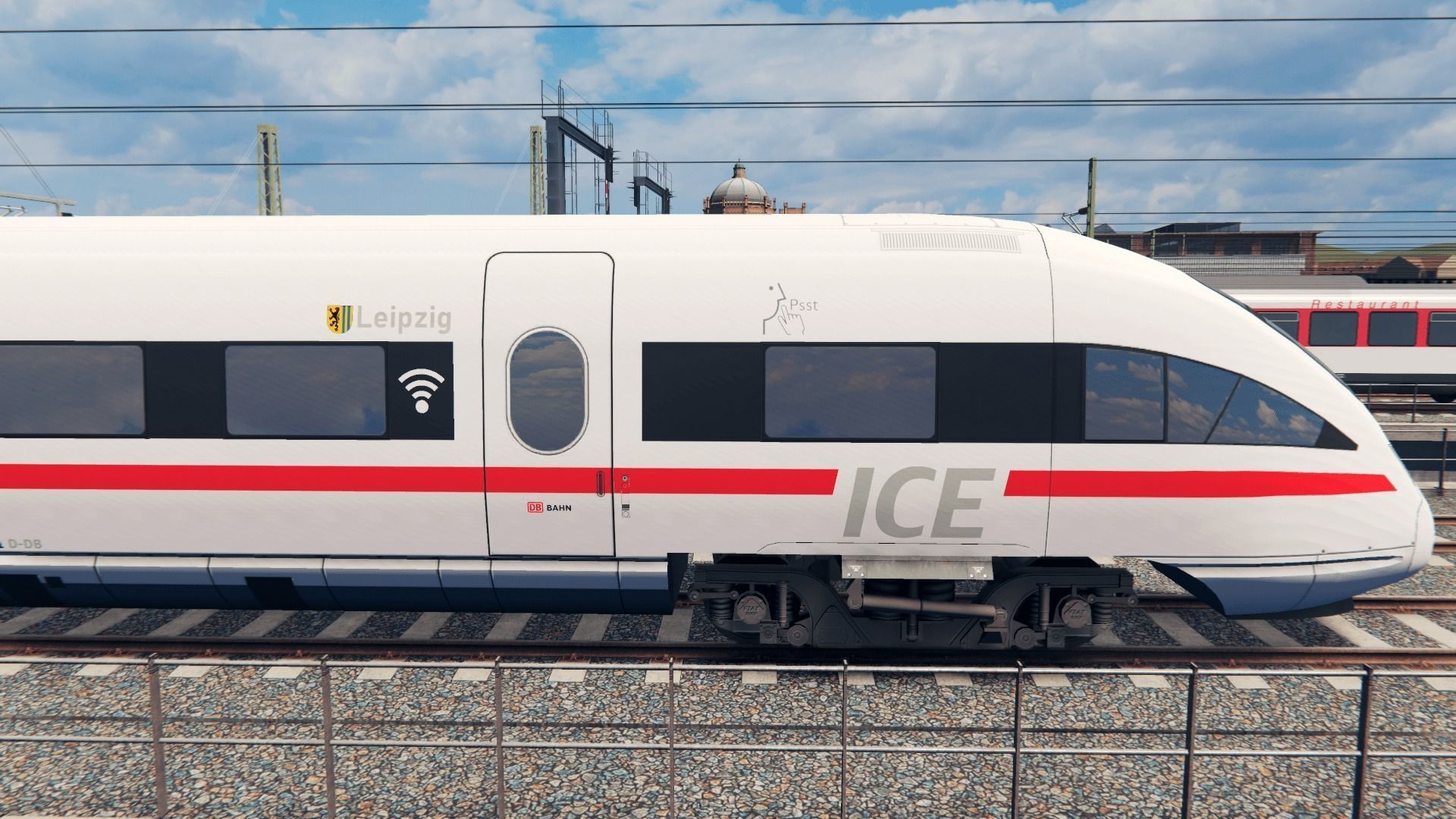 Deutsche Bahn ICE T Low-poly 3D model_6