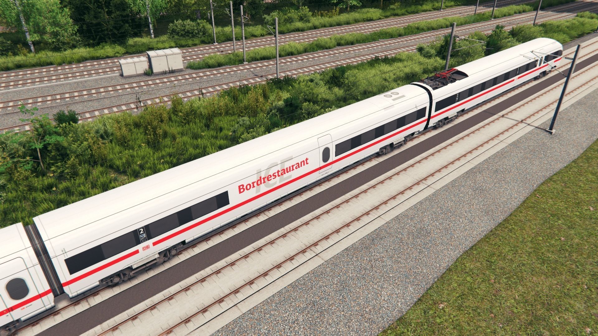 Deutsche Bahn ICE T Low-poly 3D model_2