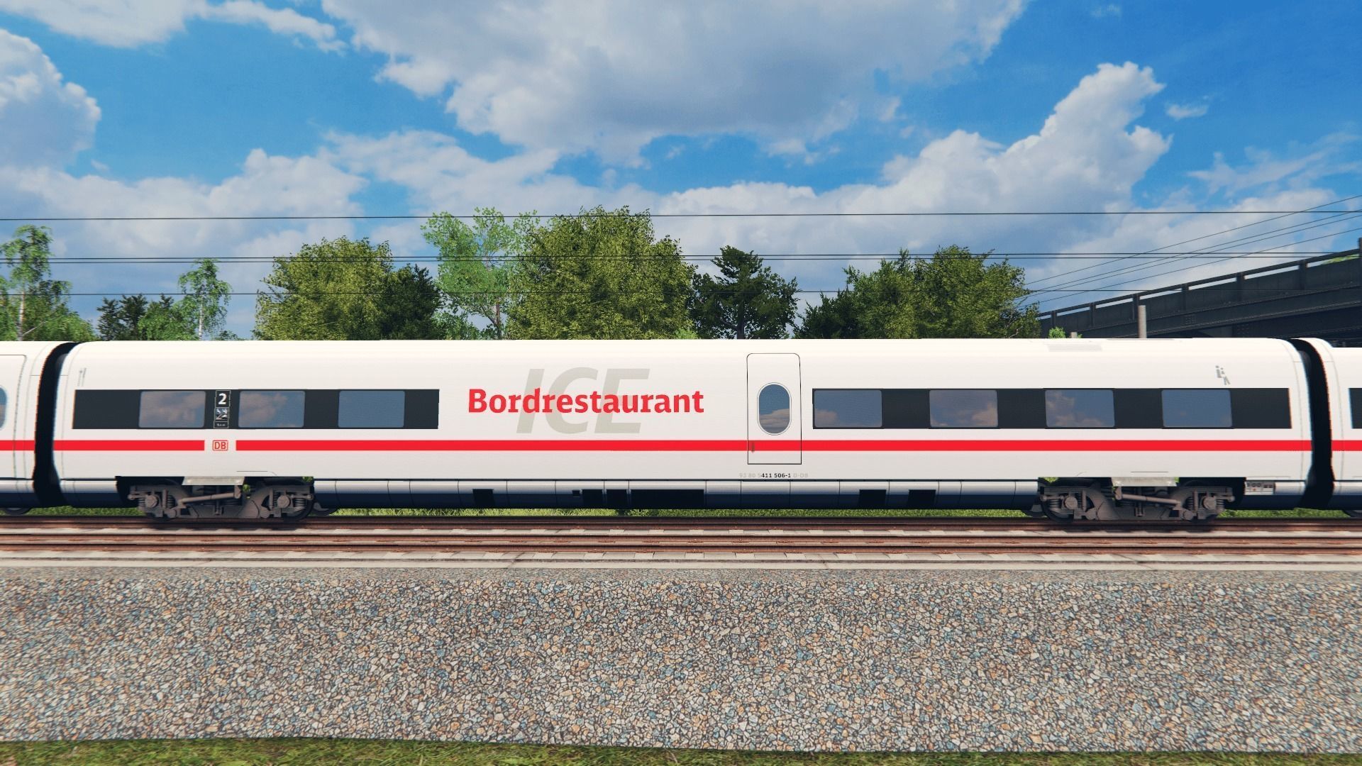 Deutsche Bahn ICE T Low-poly 3D model_5