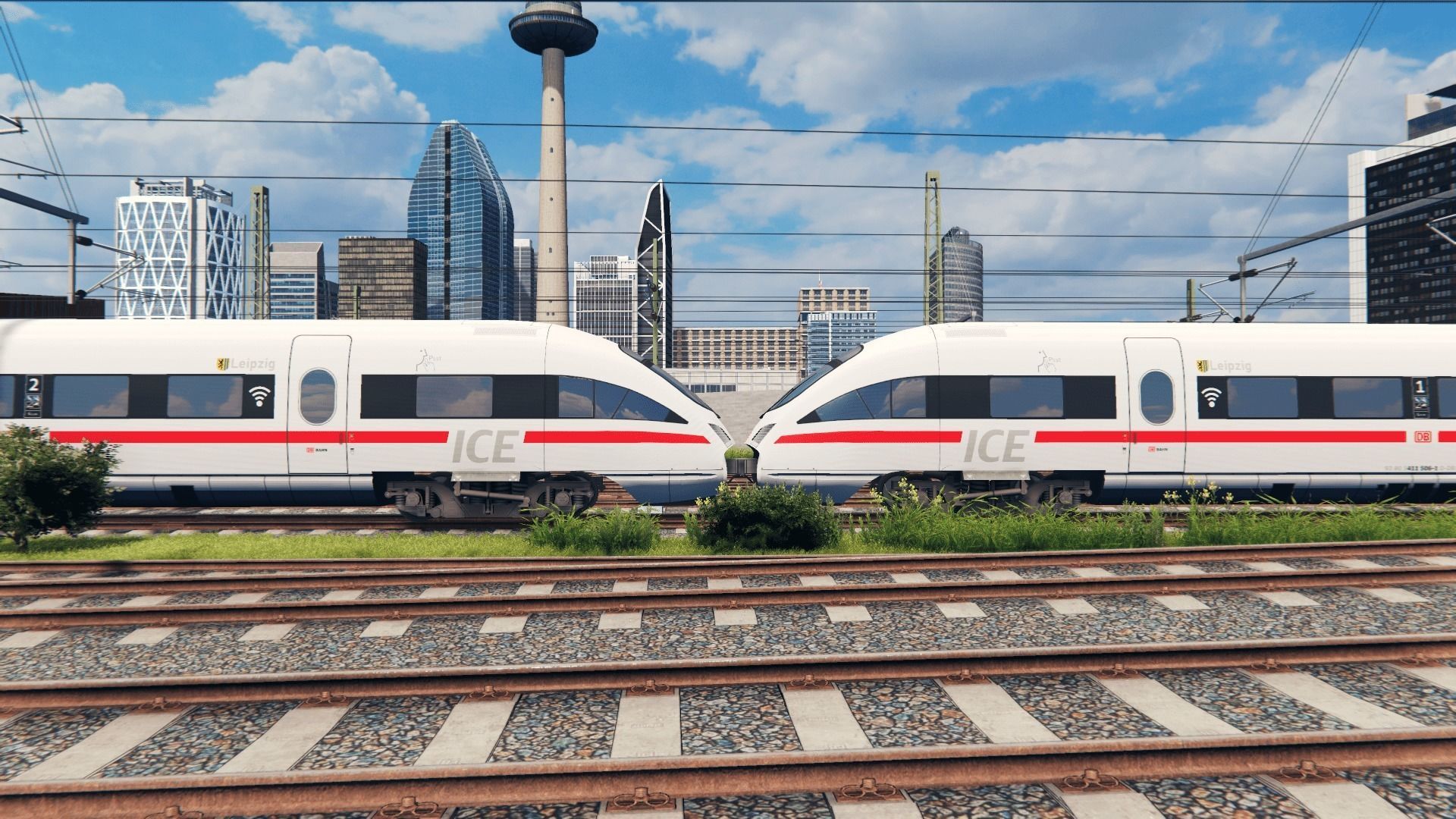 Deutsche Bahn ICE T Low-poly 3D model_4