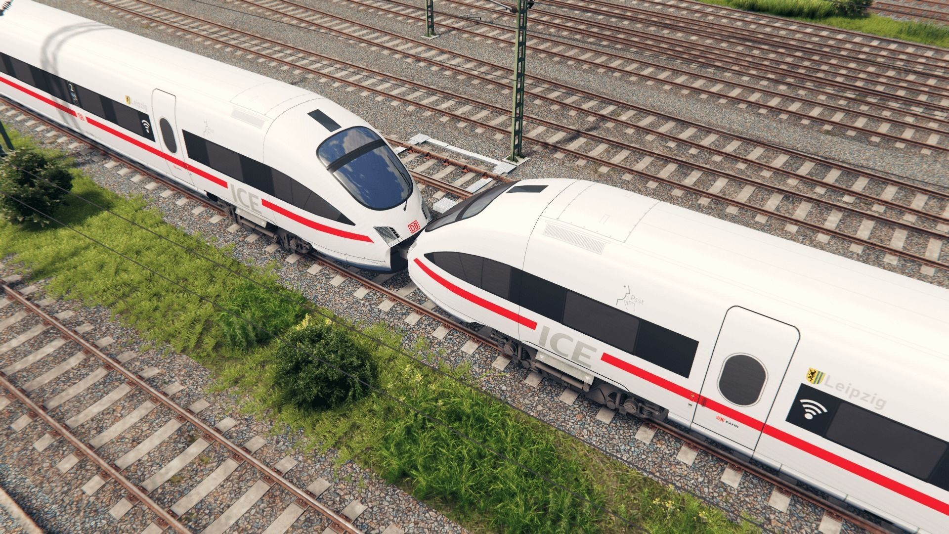 Deutsche Bahn ICE T Low-poly 3D model_3