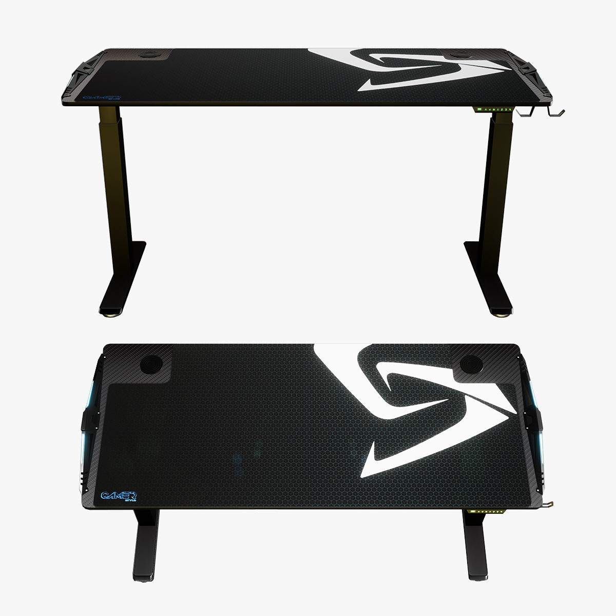 Asset Unreal Engine 5 Computer Table 3D model_0