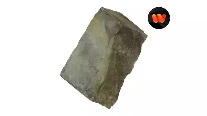 Broken Stone Block Raw Scanned