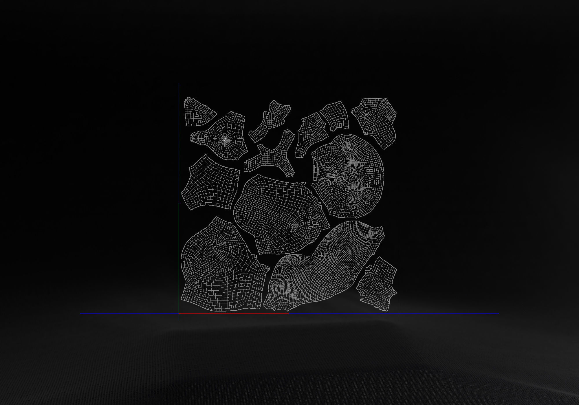 African Statues Pack 3D Model Collection_12