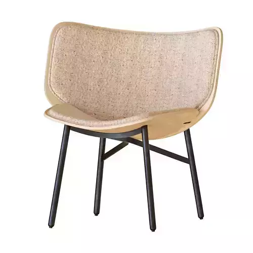 Hay Dapper Lounge Chairs 3D model