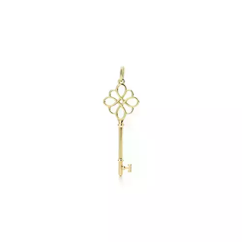 KT-001 key pendant gold
