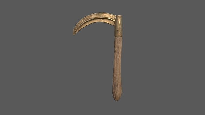 Bronze Age Sickle Low-poly 3D model