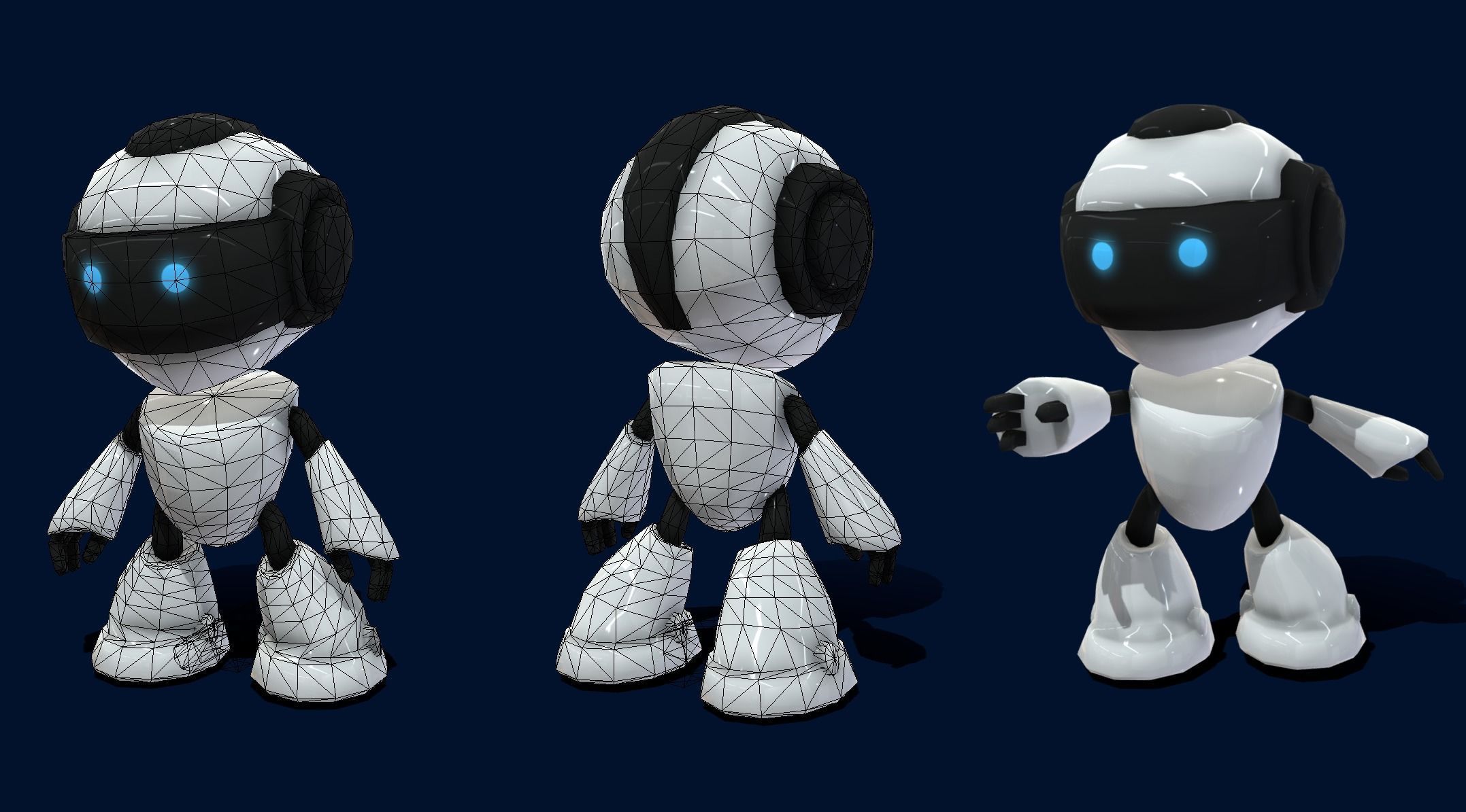VIASS Robots Terrorist A Low-poly 3D model_2
