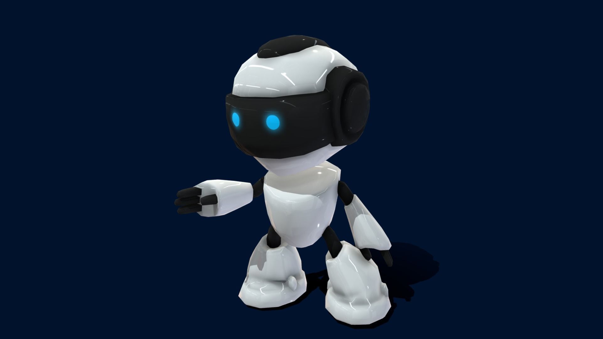 VIASS Robots Terrorist A Low-poly 3D model_11
