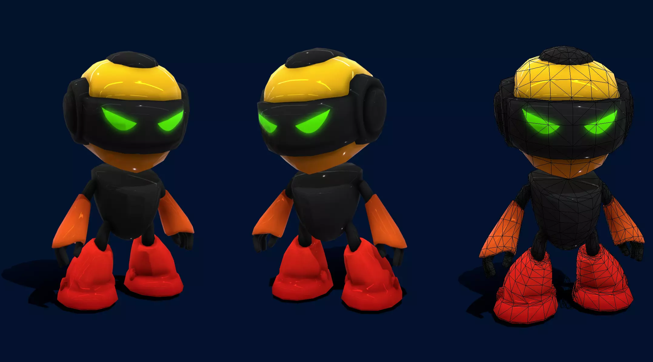 VIASS Robots Terrorist A Low-poly 3D model_0