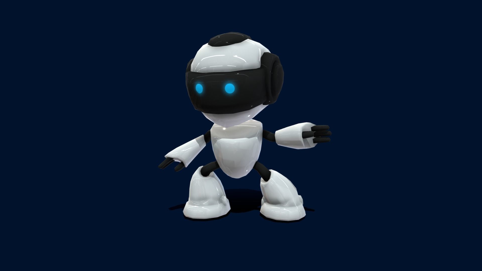 VIASS Robots Terrorist A Low-poly 3D model_12