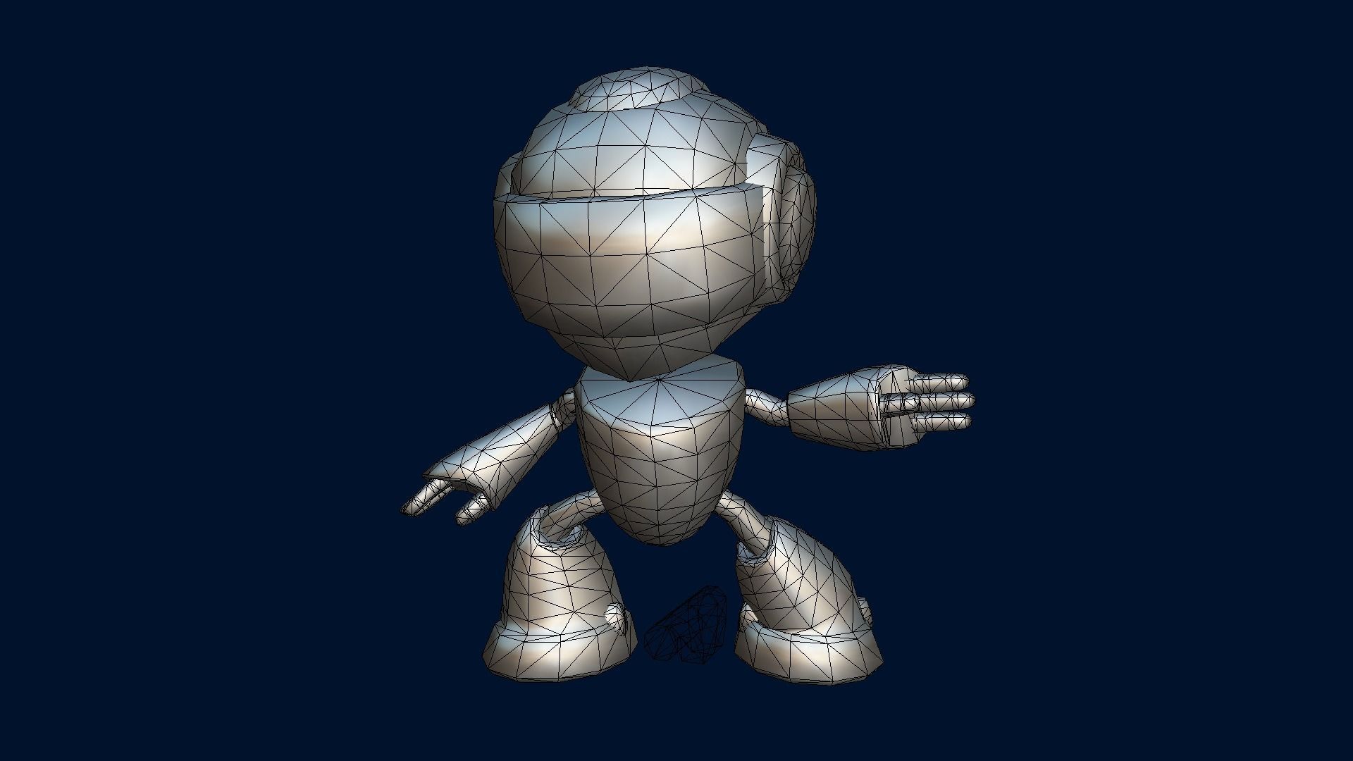 VIASS Robots Terrorist A Low-poly 3D model_8