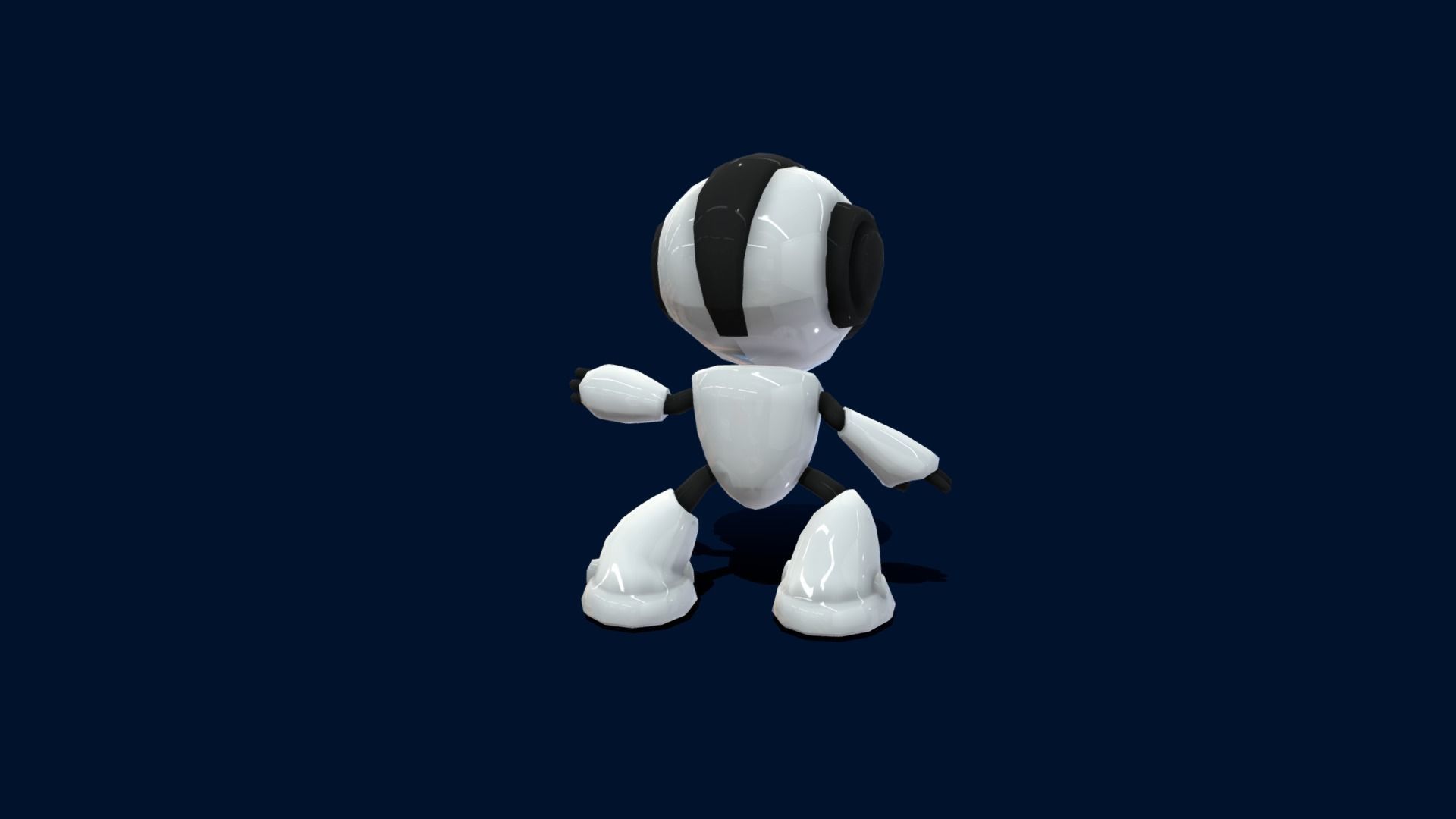 VIASS Robots Terrorist A Low-poly 3D model_7