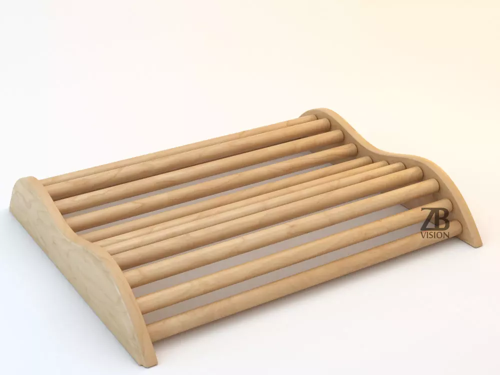 Sauna Pillow 3D model_0