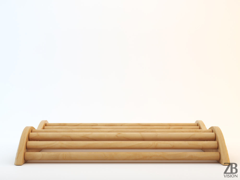 Sauna Pillow 3D model_3