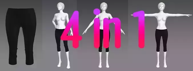 Woman Clothing 4 in 1 set44