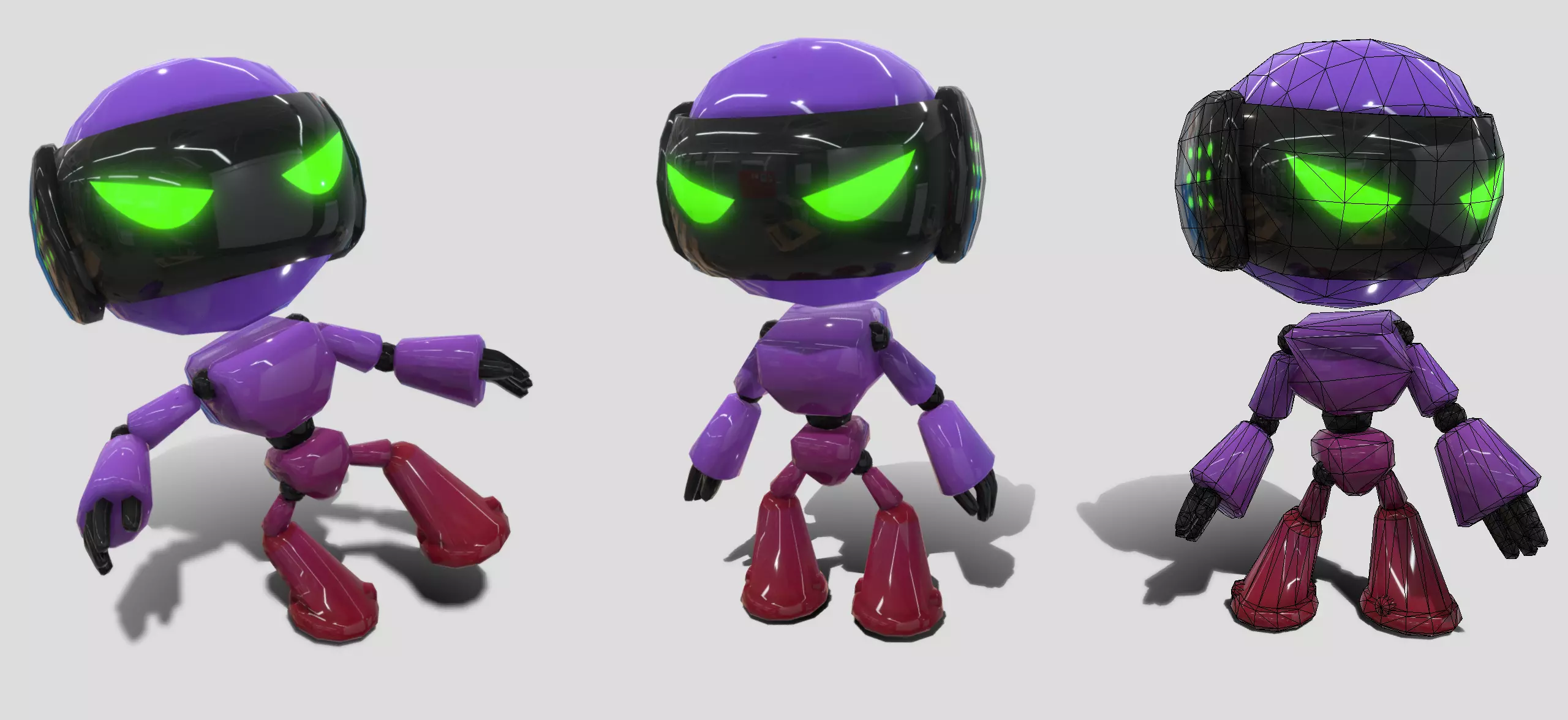 VIASS Robots Terrorist B Low-poly 3D model_0