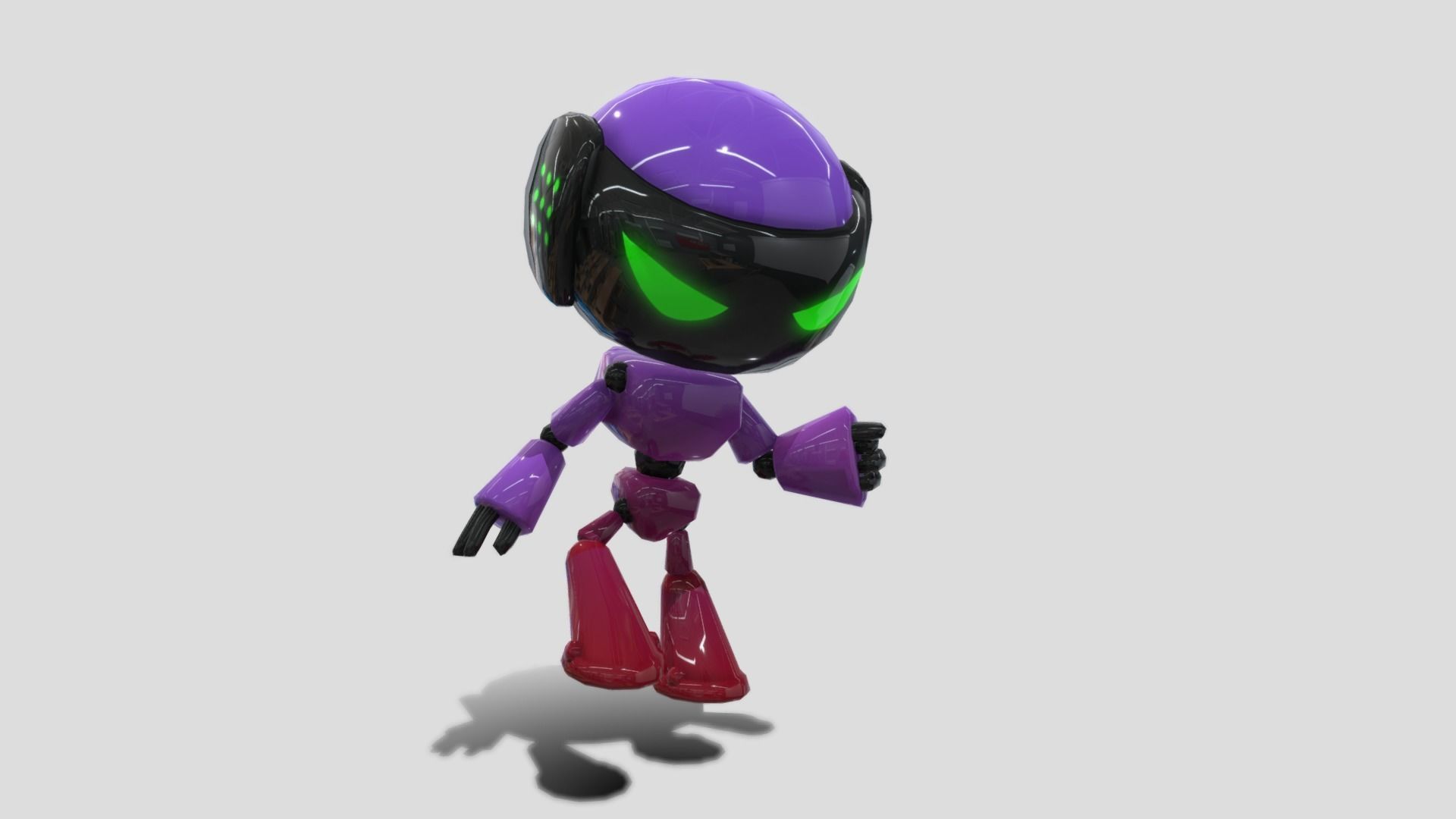 VIASS Robots Terrorist B Low-poly 3D model_10