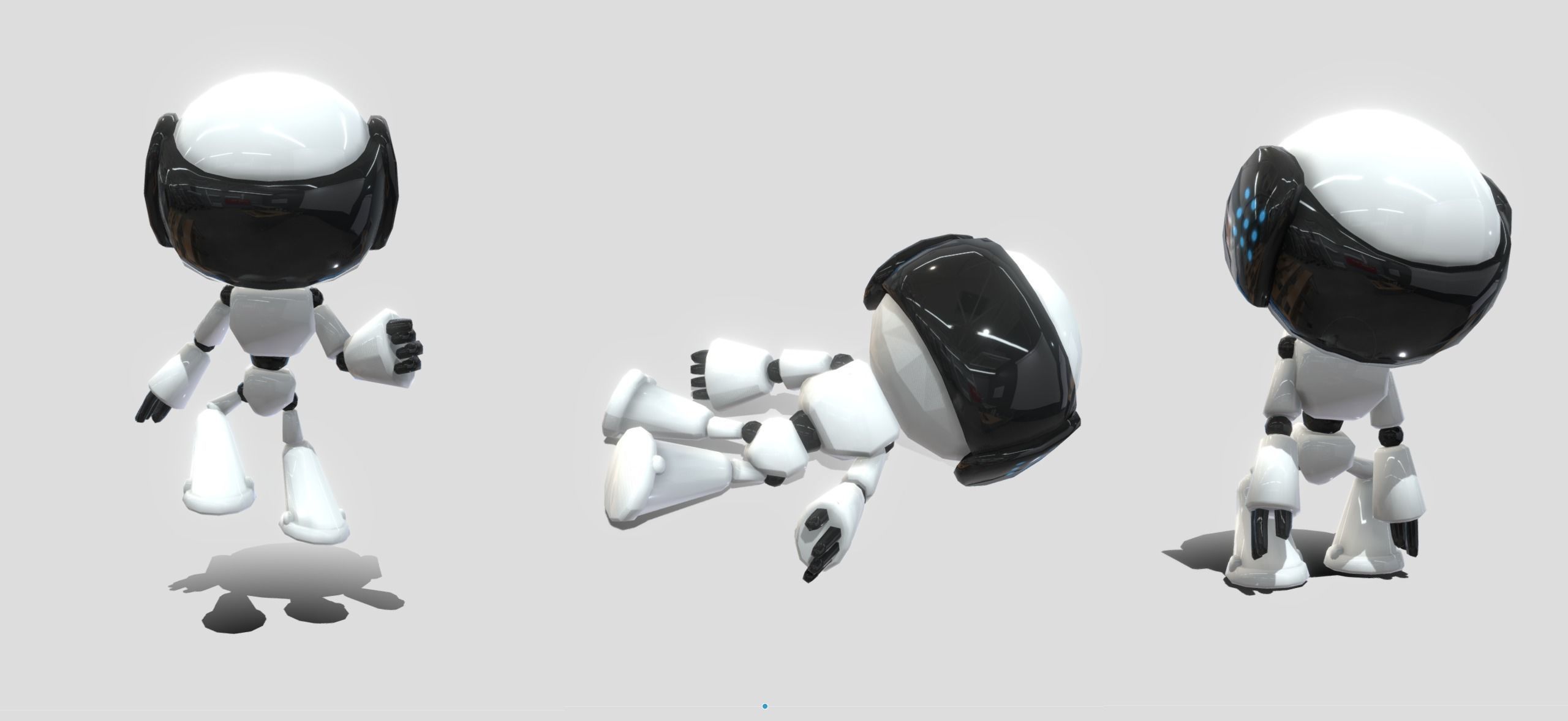 VIASS Robots Terrorist B Low-poly 3D model_3